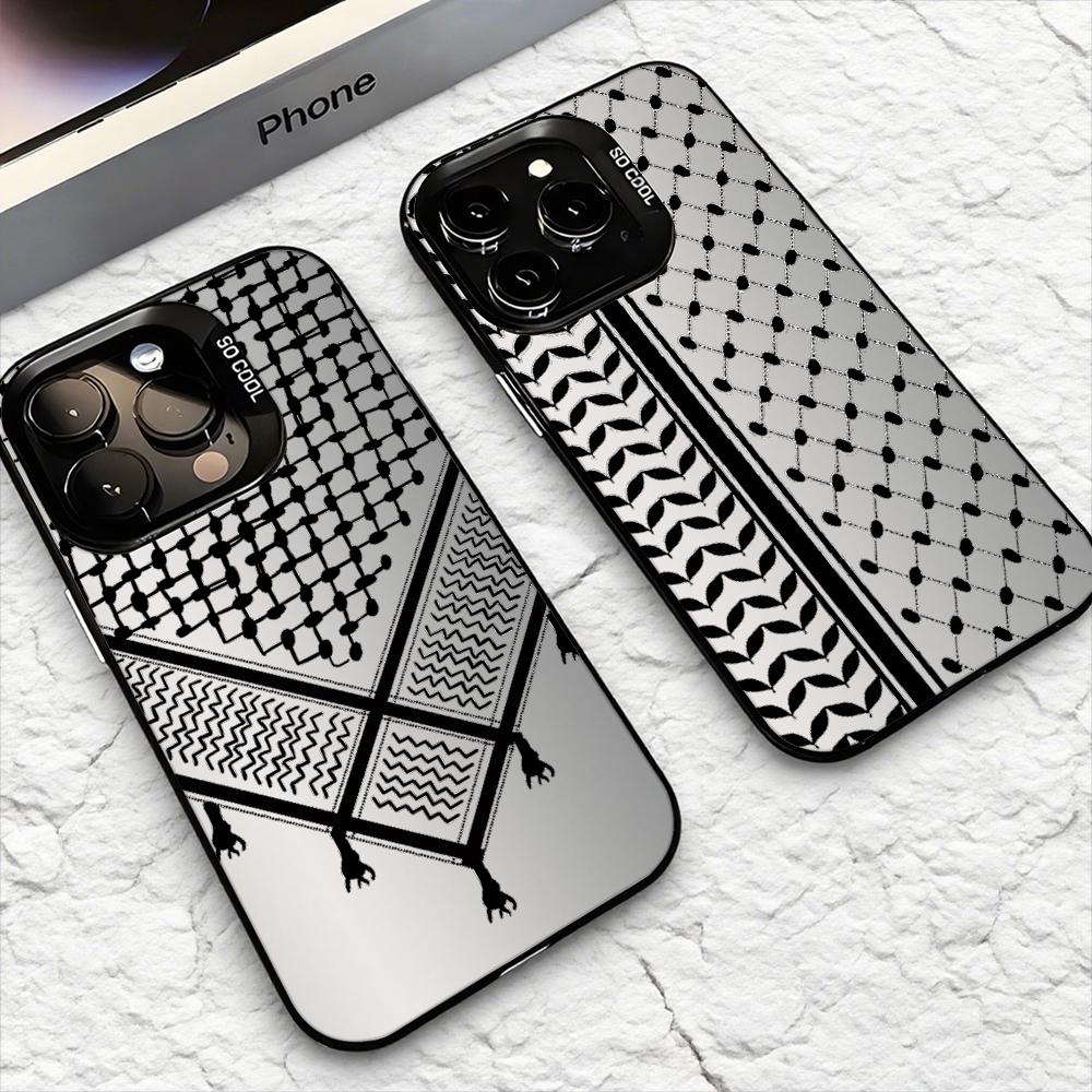 Matte Pc Case - Keffiyeh P-Palestine Handyhülle für iPhone 17