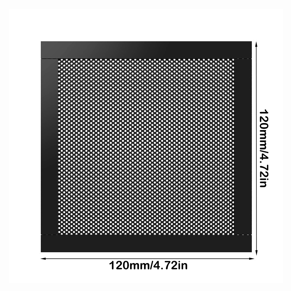 Dust Filter Pc - Neue PVC-Staubfilterabdeckung Schwarz 120mm/140mm PC-Lüfter Staubnetz