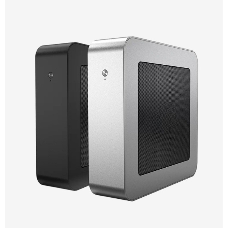 Pc Chassis - Vollaluminium Vertikales Mini-ITX-Mikro-PC-Computergehäuse Modulares Kompaktes Tragbares