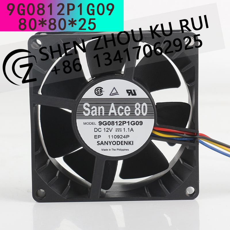 Sanyo 12 V 1,1 A AC EC 8038 80 – Case Fan Controller Bewertung und Preis