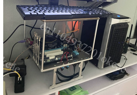 JXK-K2 Open-Frame-Gehäuse aus  – Aluminum Open Frame Test Bench Water Cooling Bewertung und Preis