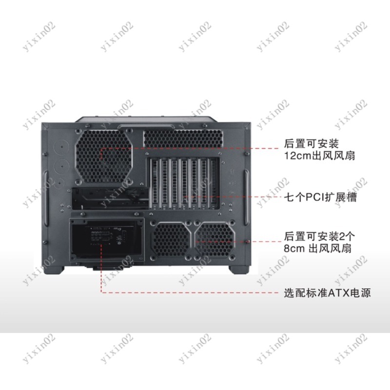 ATX-Motherboard-Computergehäus – Pc Chassis Bewertung und Preis