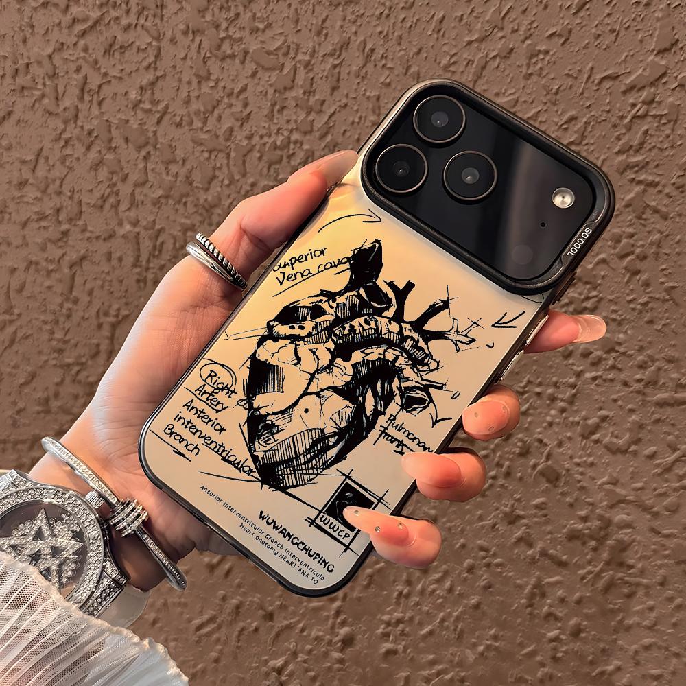 Skizze Herz Anatomie Handyhüll – Matte Pc Case Bewertung und Preis