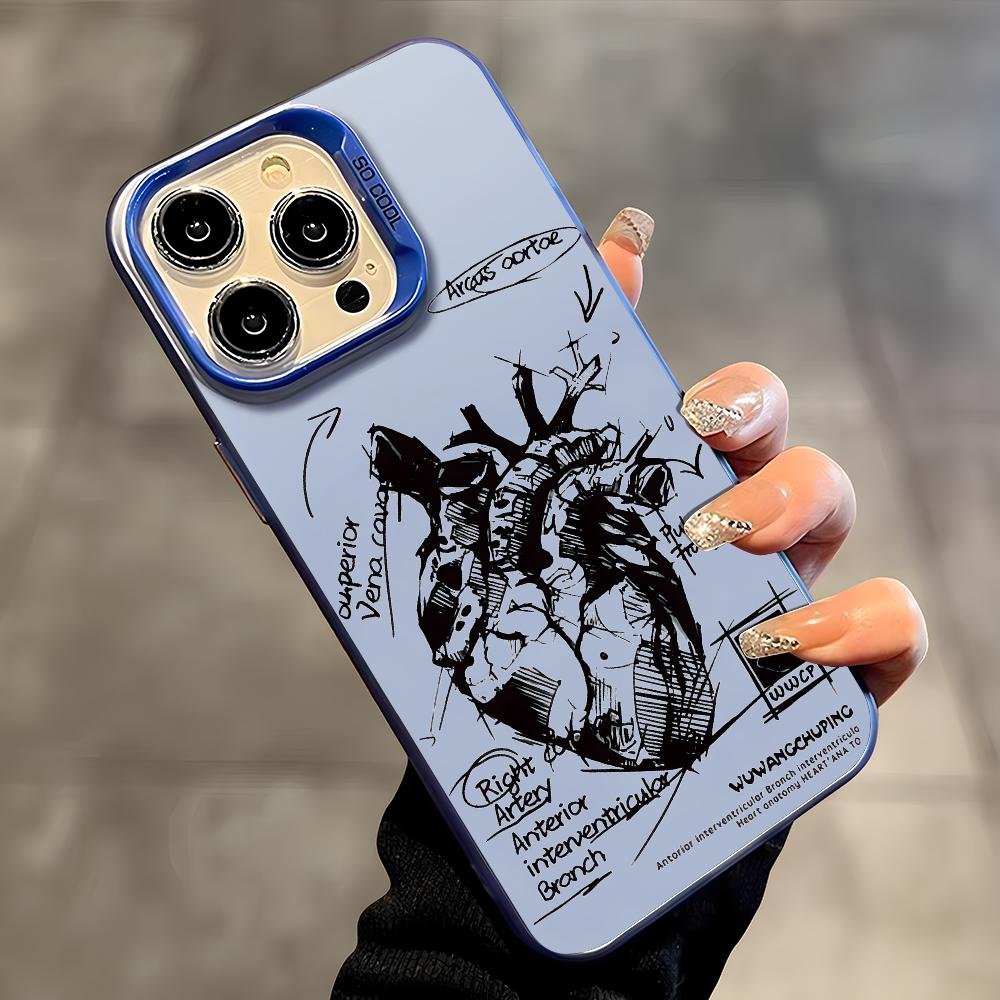 Skizze Herz Anatomie Handyhüll – Matte Pc Case Bewertung und Preis